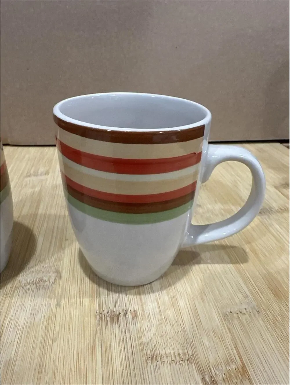 Pier 1 One Imports Summer Stripes Coffee Mug 4
